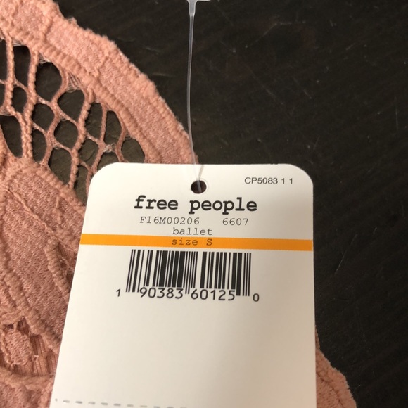 Free People NWT Adella Bralette size S - Picture 6 of 11